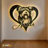 RGB LED Metal Sign 2