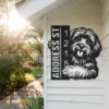 Metal Address Sign 2