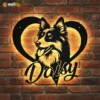 RGB LED Metal Sign 1