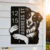 Metal Address Sign 1