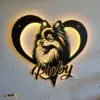 RGB LED Metal Sign 1