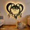 RGB LED Metal Sign 2