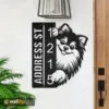 Metal Address Sign 2