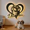 RGB LED Metal Sign 2