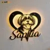 RGB LED Metal Sign 1