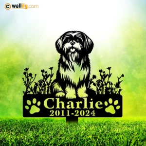 Shih Tzu for Dog Lovers – Personalized Memorial Stake, Address Sign, LED Decor, Clock & More | Wallily