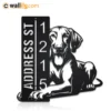 Metal Address Sign 2