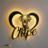 RGB LED Metal Sign 3