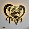 RGB LED Metal Sign 1