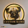 RGB LED Metal Sign 5