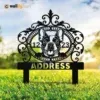 Yard Stake Address Sign 1