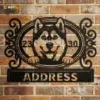 Wall Mount Address Sign 1