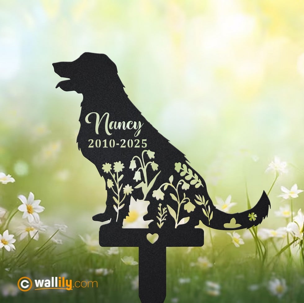 dog memorial stake